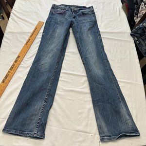Cowgirl Tuff Candy Bootcut Jeans W27x35L Embroidery